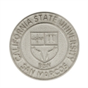 Picture of Sterling Silver 1CSU San Marcos BSN Pin